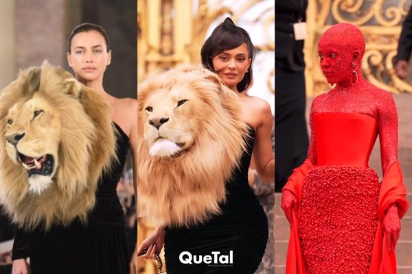 La reacción de Kylie Jenner al ver a Irina Shayk con el mismo vestido de león